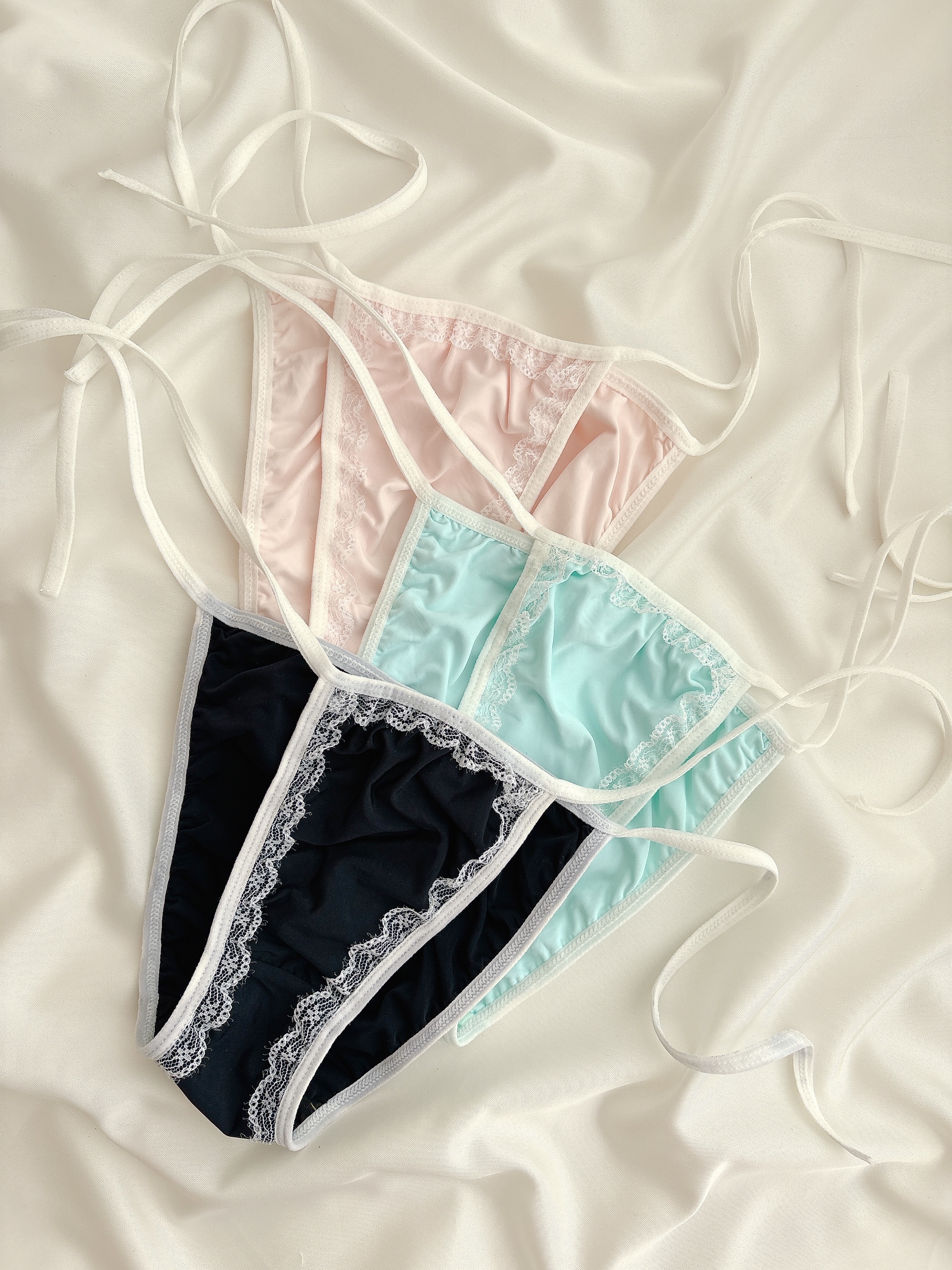 ست ۳ عددی شورت گره ای فانتزی🎀