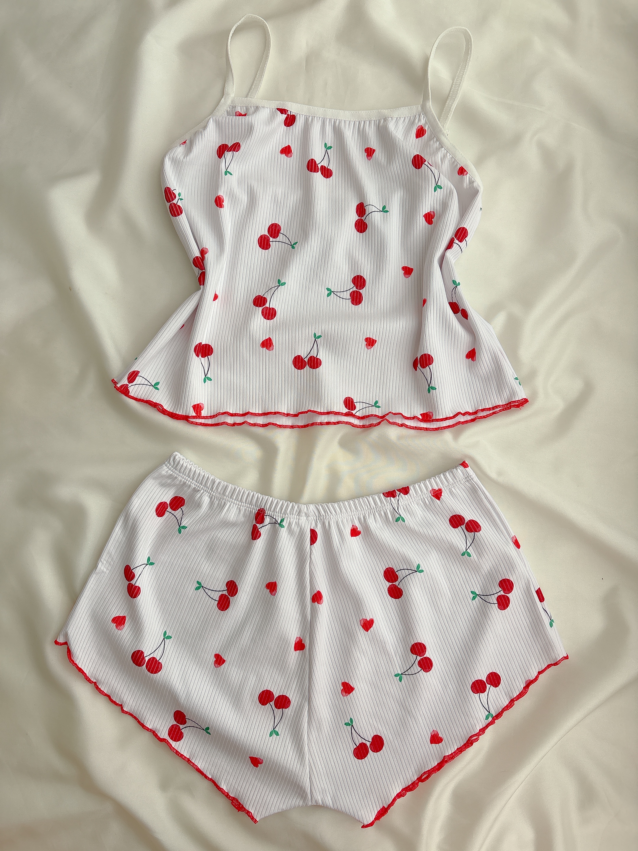 کراپ و شورتک لاو گیلاسی❤️🍒