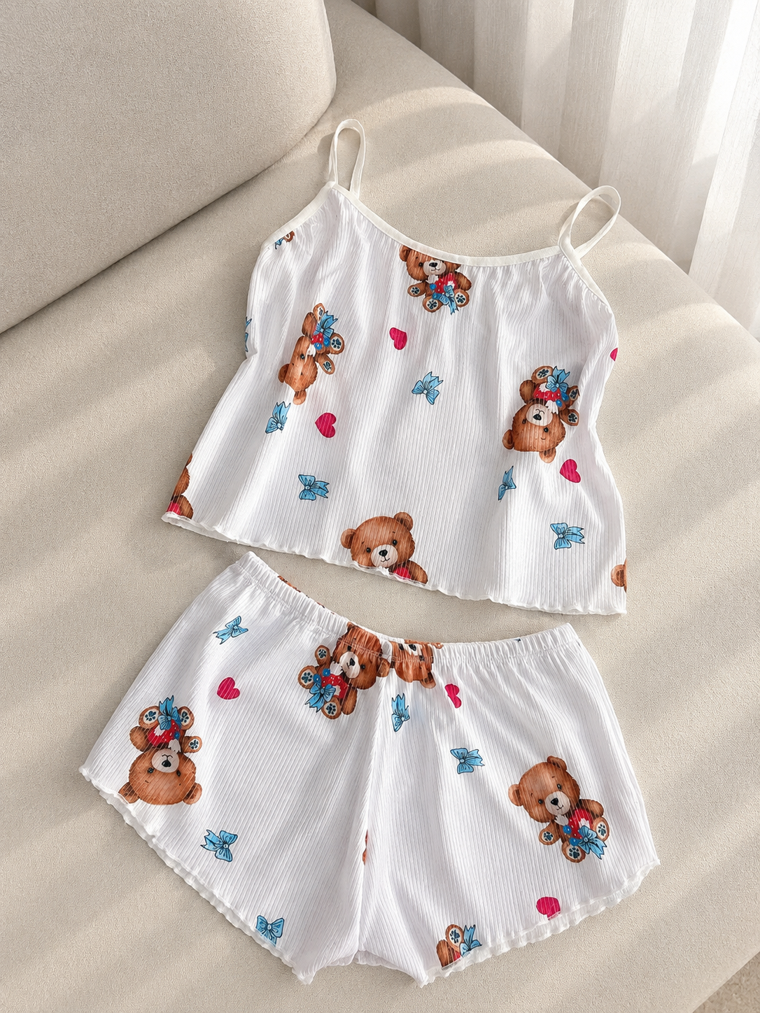 کراپ و شورتک تدی🧸