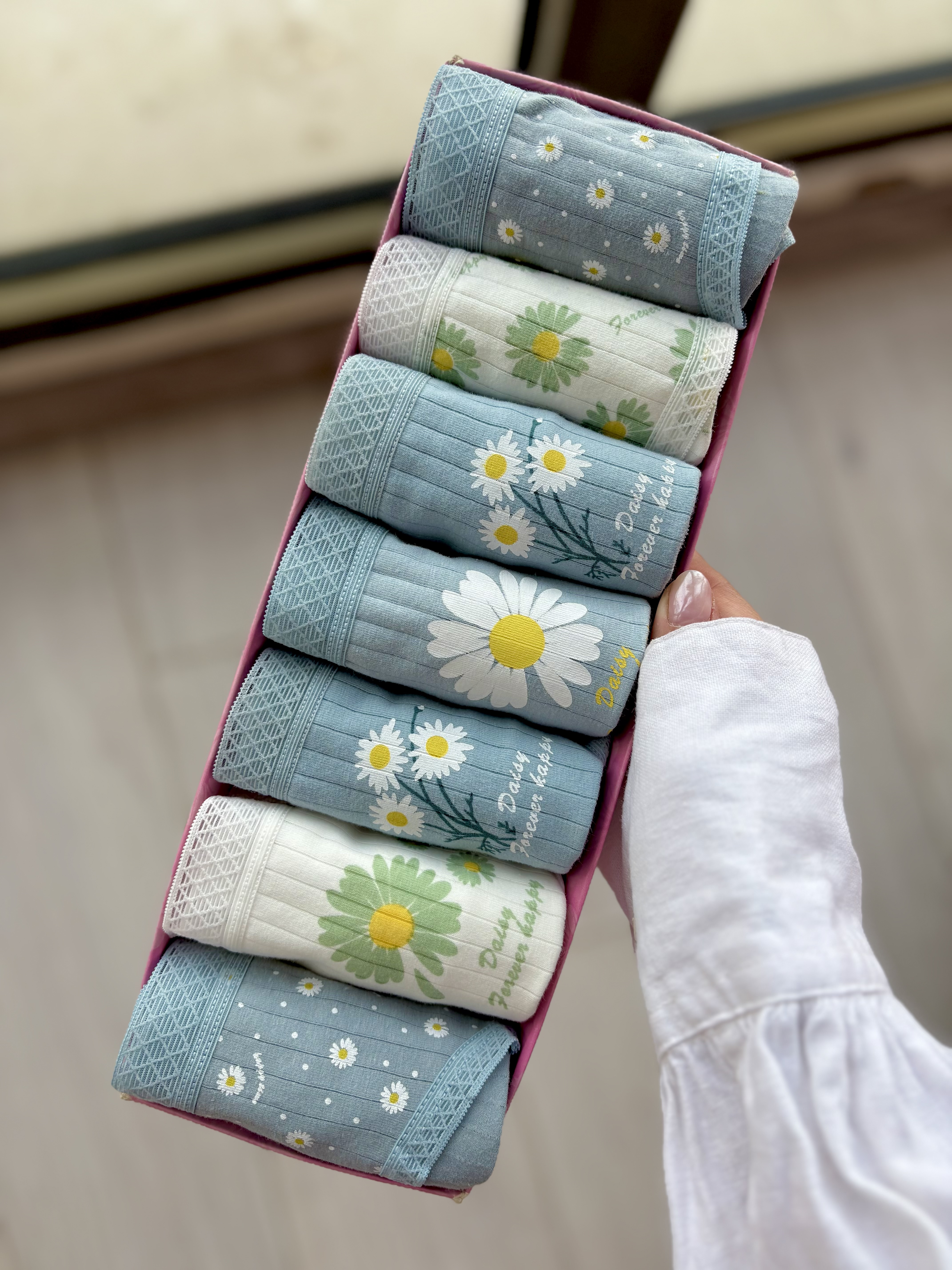 ست ۳ عددی شورت بابونه🌼